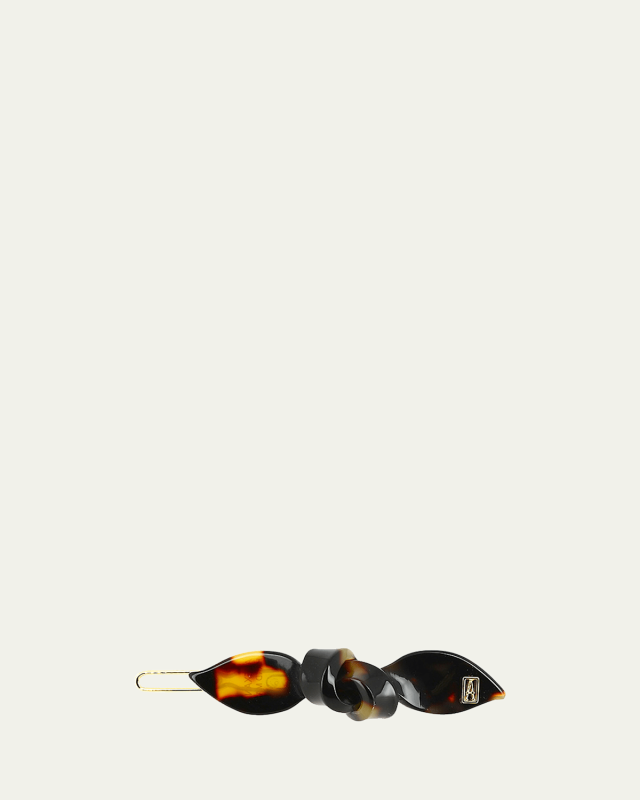 Twisted Bow Side Barrette